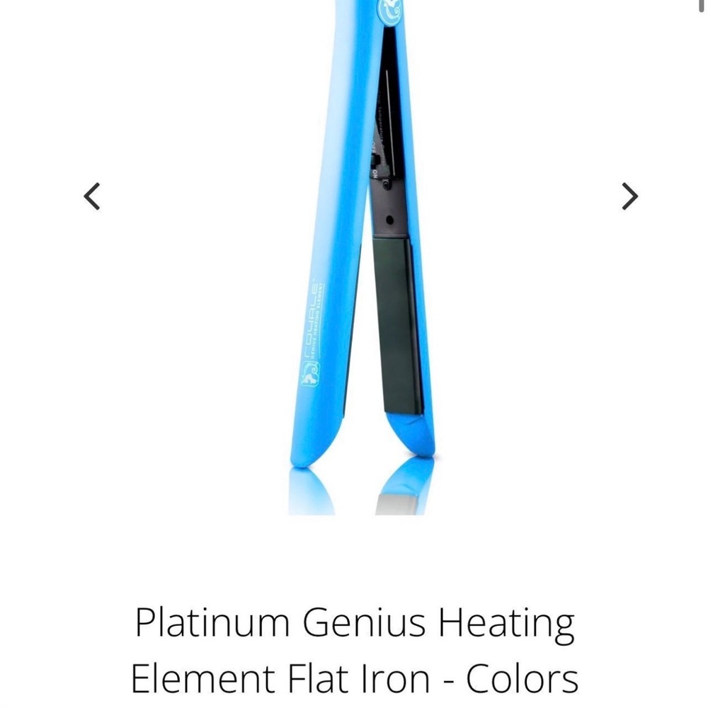 Blue Flat Iron